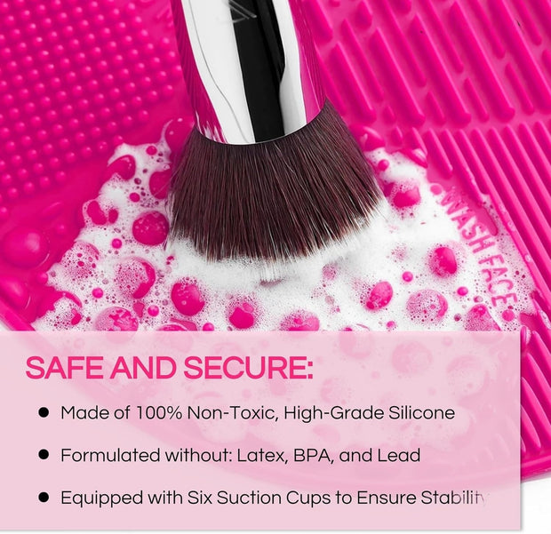 Makeup Brush Cleaning Mat