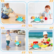 Interactive Crawling Crab Toy 🎵✨