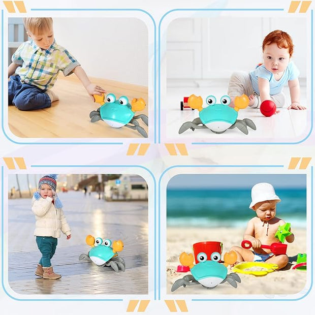 Interactive Crawling Crab Toy 🎵✨