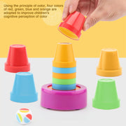 Color Matching Stacking Cup Game