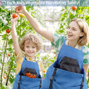 🌿 Garden Apron for Women with Pockets – Durable, Waterproof & Comfortable Harvesting Apron
