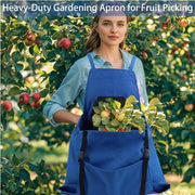 🌿 Garden Apron for Women with Pockets – Durable, Waterproof & Comfortable Harvesting Apron