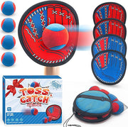 Ultimate Toss and Catch Game Set – 4 Paddles, 4 Balls, Endless Outdoor Fun for Kids &amp; Adults!