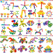 STEM Interlocking Building Blocks – 120 PCS Educational Gear Set for Creative Play