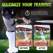 Baseball/Softball Swing Trainer – Batting Training Equipment | Improve Swing Technique & Become a Better Hitter