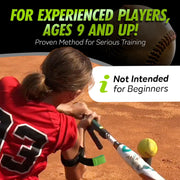 Baseball/Softball Swing Trainer – Batting Training Equipment | Improve Swing Technique & Become a Better Hitter