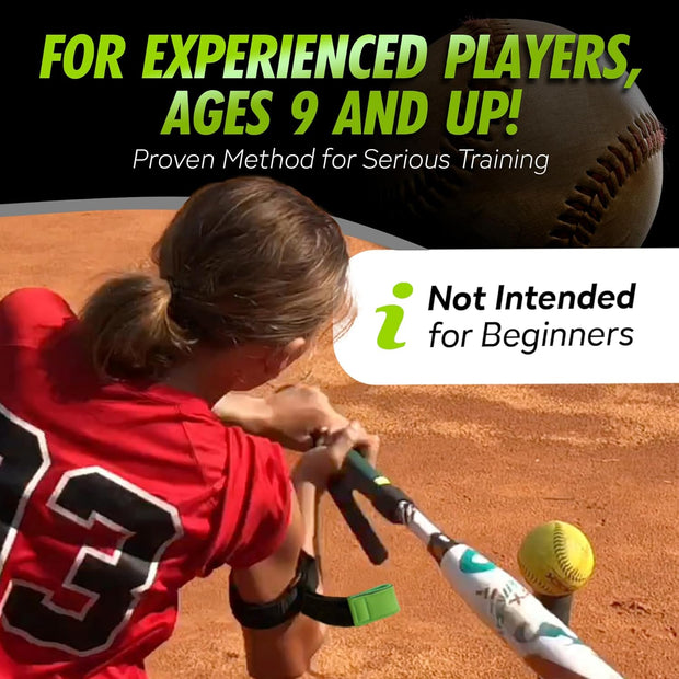 Baseball/Softball Swing Trainer – Batting Training Equipment | Improve Swing Technique & Become a Better Hitter
