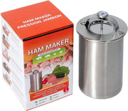 🥩 Stainless Steel Ham Maker – Homemade Deli Meat, Your Way!