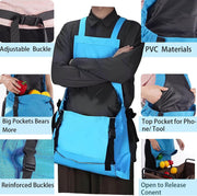 🌿 Garden Apron for Women with Pockets – Durable, Waterproof & Comfortable Harvesting Apron