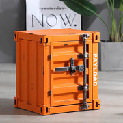 CargoSide Pro - Vintage Industrial Container Nightstand 🏭🛌
