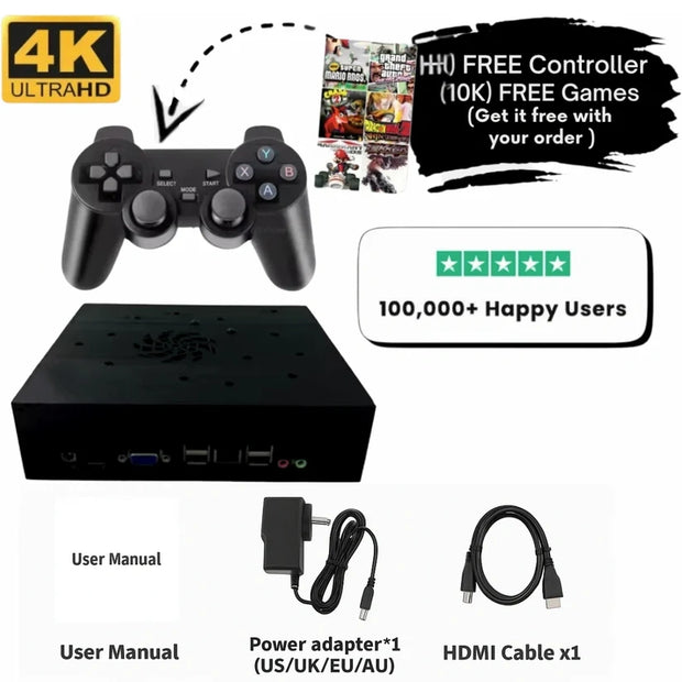 RetroGame Pro - 4K Classic Gaming Console 🎮✨