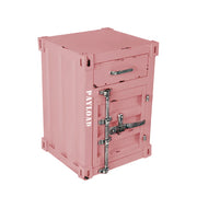 CargoSide Pro - Vintage Industrial Container Nightstand 🏭🛌