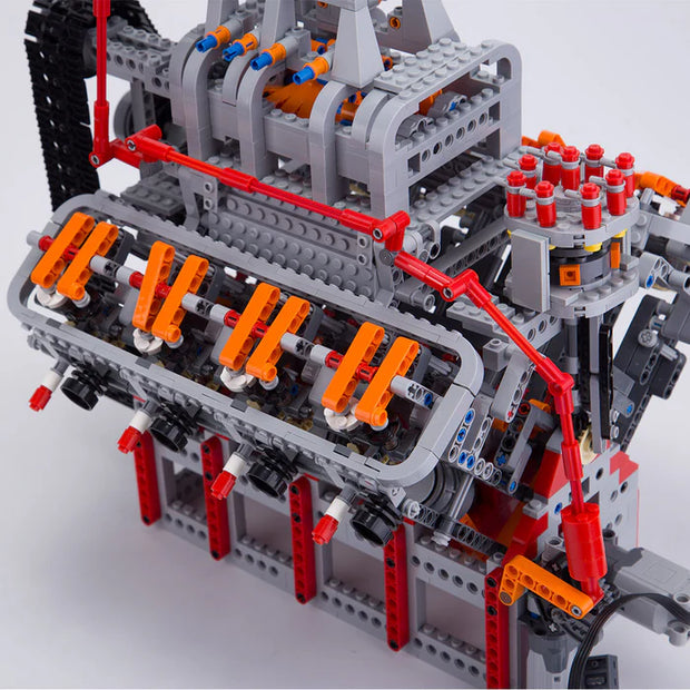 V8 Engine Master - 5.0L Buildable Model Kit 🏎️🔧