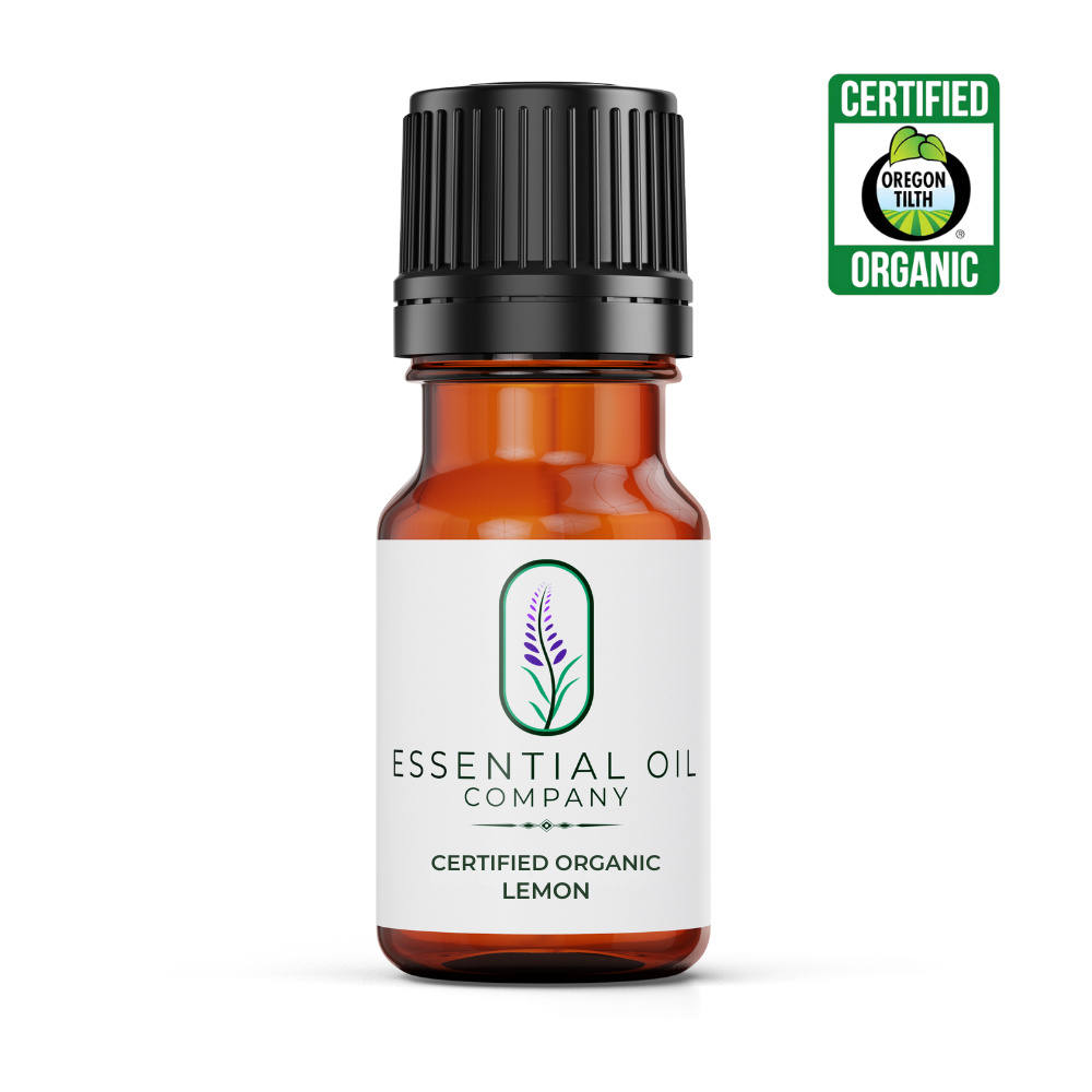 Certified Organic Lemon Essential Oil