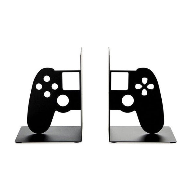 Bookshelf Game Stand Bookends | Keep Your Books Neat with Gamer Style