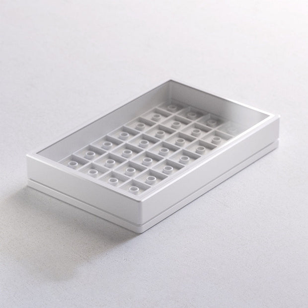 Keycap Display Case – Minimalist Design, Secure & Stylish | Holds Up to 40 Keycaps