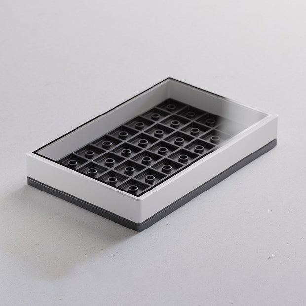 Keycap Display Case – Minimalist Design, Secure & Stylish | Holds Up to 40 Keycaps