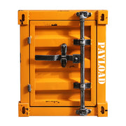 CargoSide Pro - Vintage Industrial Container Nightstand 🏭🛌