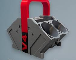 ❄️ Engine-Inspired 4-Can Drink Cooler – Chill with Horsepower Style