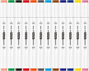 Children's Airbrush Marker Set – Creative DIY Art Kit with Washable Markers & Stencils