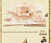 Da Vinci's Workshop - 3D Pop-Up Models from Original Drawings 📚✨